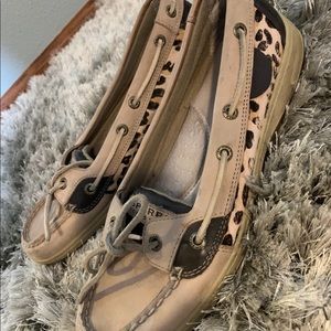 Leopard Print Sperry Shoes